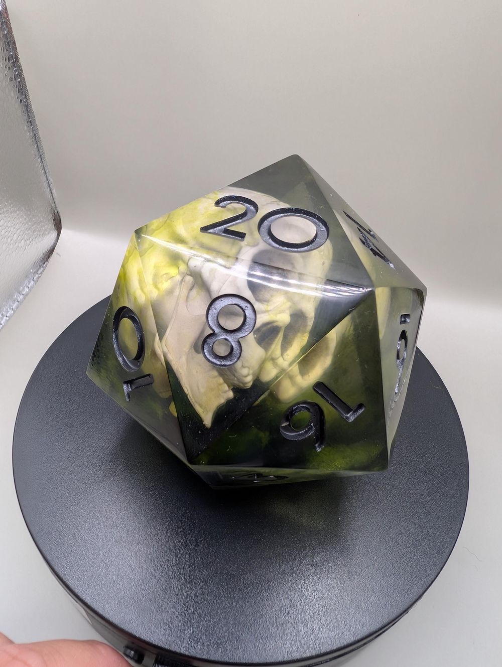 Barron....A Lich Massive D20 and Stand